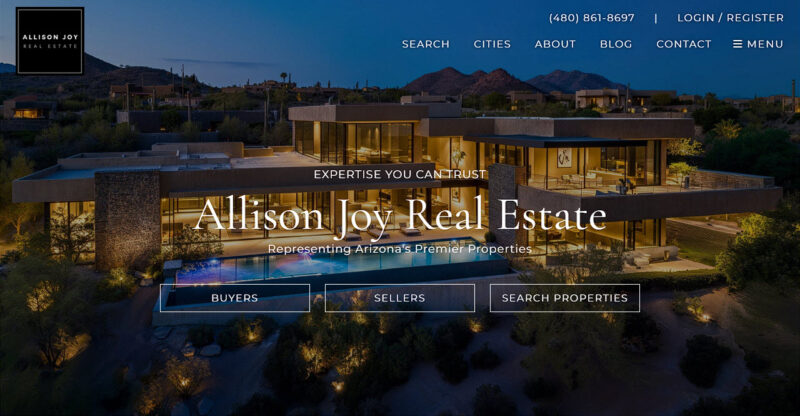 Arizona Real Estate homepage